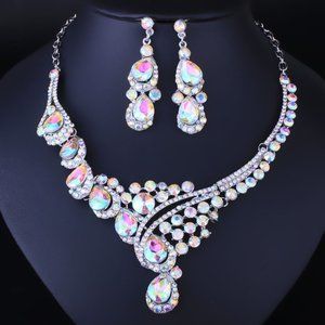 NS24 | Evening Glam Jewelry Prom Wedding Set